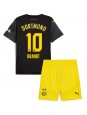 Borussia Dortmund Julian Brandt #10 Venkovní dres pro děti 2024-25 Krátký Rukáv (+ trenýrky)